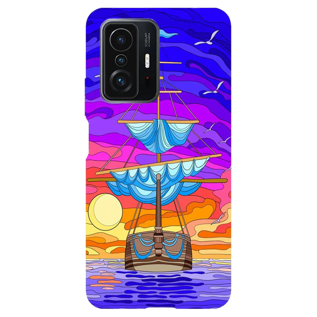 Husa compatibila cu Xiaomi Mi Note 10 model Sea Journey, Silicon, TPU, Viceversa - Viceversa