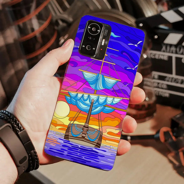 Husa compatibila cu Xiaomi Mi 11 Pro model Sea Journey, Silicon, TPU, Viceversa - Viceversa
