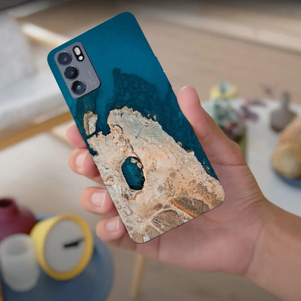 Husa compatibila cu Oppo Find X3 model Sea view, Silicon, TPU, Viceversa - Viceversa