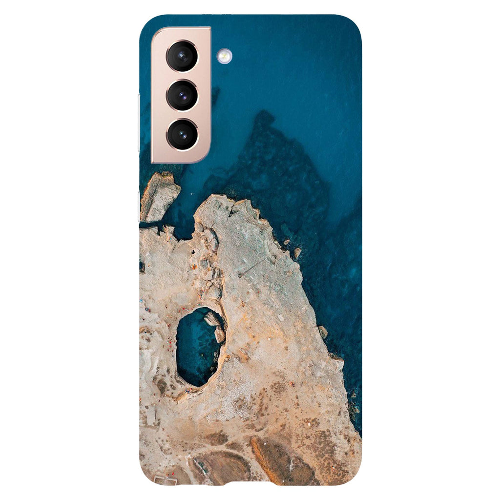 Husa Samsung Galaxy S21 FE model Sea view, Silicon, TPU, Viceversa
