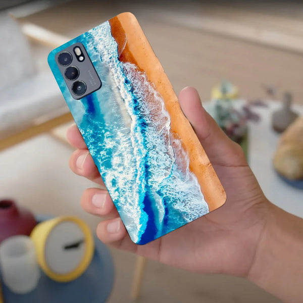 Husa compatibila cu Oppo Find X3 model Seashore, Silicon, TPU, Viceversa - Viceversa