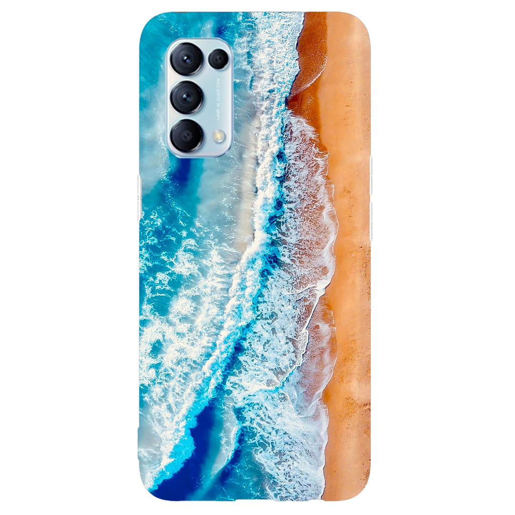 Husa compatibila cu Oppo Reno 5 4G model Seashore, Silicon, TPU, Viceversa