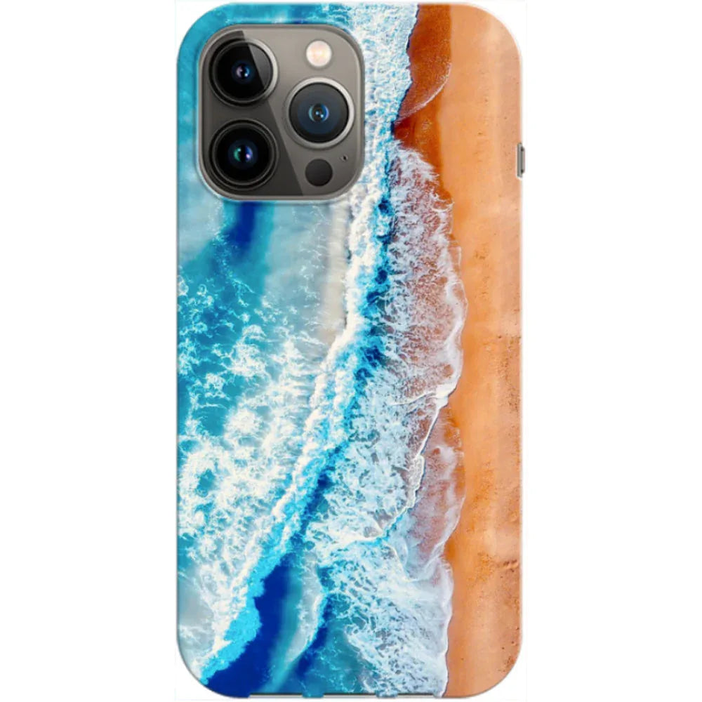 Husa compatibila cu Apple iPhone 14 Pro model Seashore, Silicon, TPU, Viceversa - Viceversa