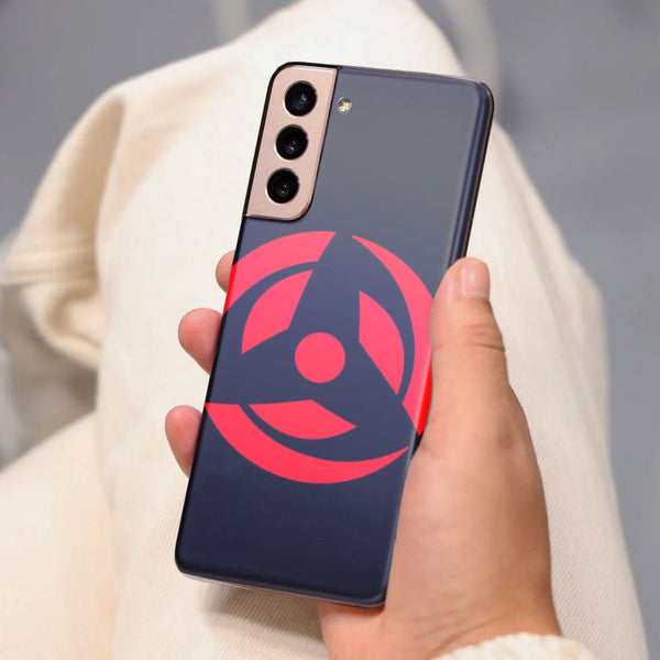 Husa compatibila cu Samsung Galaxy S21 FE model Sharingan, Silicon, TPU, Viceversa