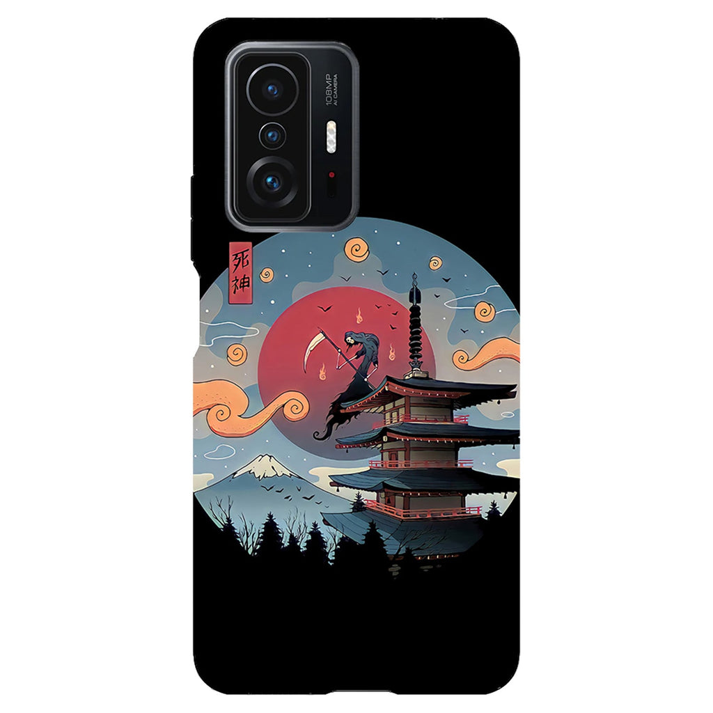 Husa compatibila cu Xiaomi Mi 11 Lite model Shinigami in Edo, Silicon, TPU, Viceversa