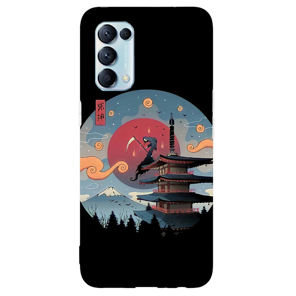 Husa compatibila cu Oppo A93 5G model Shinigami in Edo, Silicon, TPU, Viceversa - Viceversa