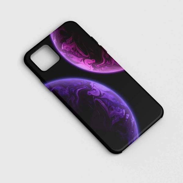 Husa compatibila cu Apple iPhone 12 Pro Max model Sister Planets, Silicon, TPU, Viceversa - Viceversa