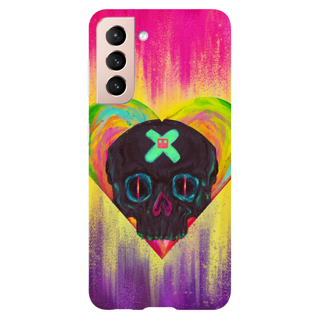 Husa Samsung Galaxy S21 FE model Skull Art, Silicon, TPU, Viceversa