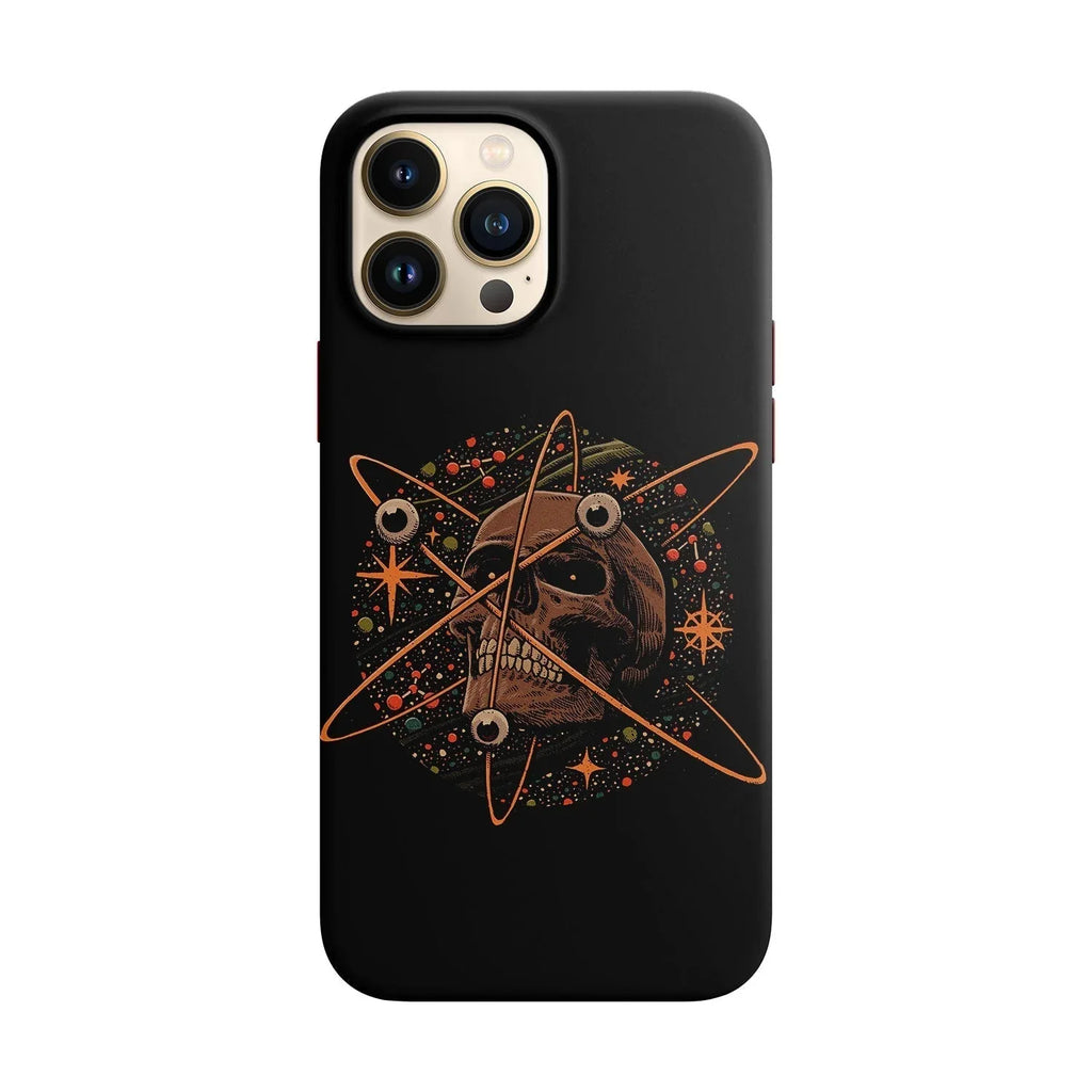 Husa compatibila cu Apple iPhone 14 Pro Max model Skull atom, Silicon, TPU, Viceversa - Viceversa