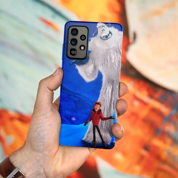 Husa compatibila cu Samsung Galaxy A53 5G model Smallfoot, Silicon, TPU, Viceversa - Viceversa