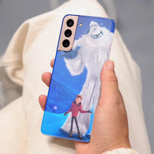 Husa compatibila cu Samsung Galaxy S21 FE model Smallfoot, Silicon, TPU, Viceversa