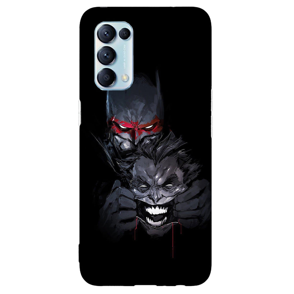 Husa compatibila cu Oppo Reno 5 4G model Smile Joker, Silicon, TPU, Viceversa