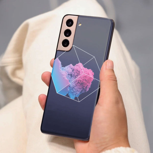 Husa Samsung Galaxy S21 FE model Smoke Cube, Silicon, TPU, Viceversa