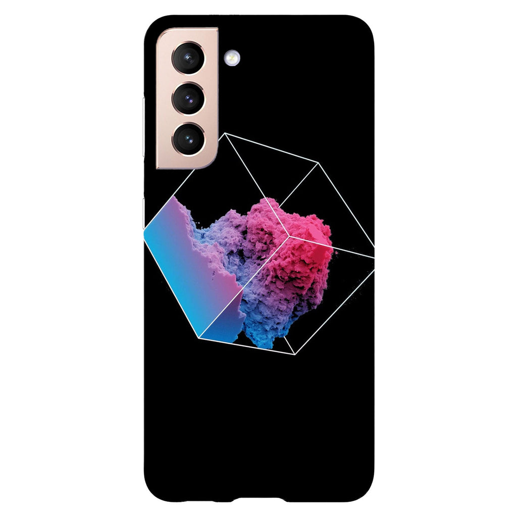 Husa Samsung Galaxy S21 FE model Smoke Cube, Silicon, TPU, Viceversa