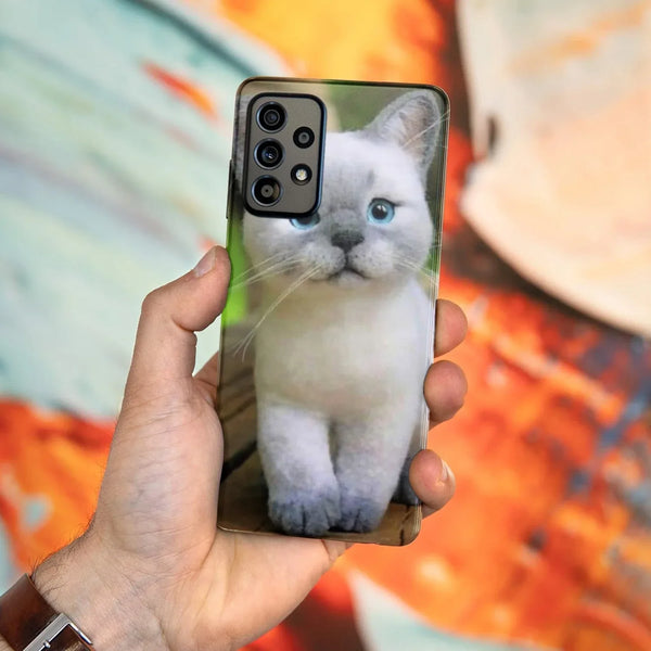Husa compatibila cu Samsung Galaxy A22 5G model Smol cat, Silicon, TPU, Viceversa - Viceversa