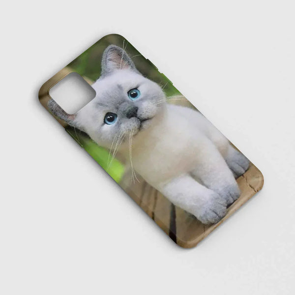 Husa compatibila cu Apple iPhone 14 model Smol cat, Silicon, TPU, Viceversa - Viceversa