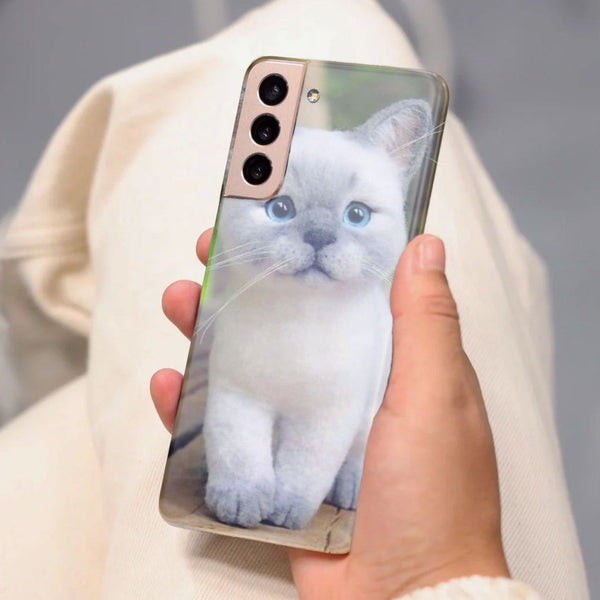 Husa Samsung Galaxy S21 FE model Smol cat, Silicon, TPU, Viceversa