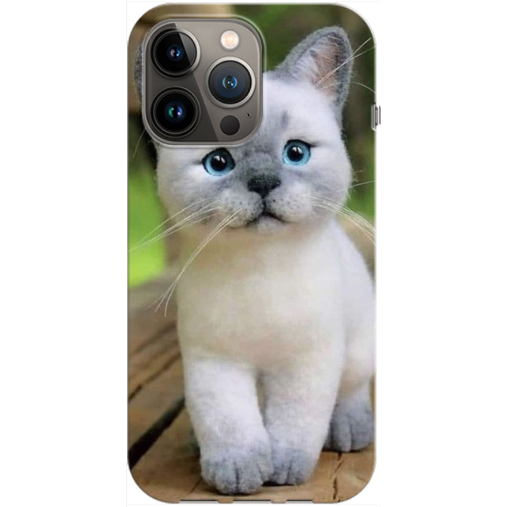 Husa Apple iPhone 13 Pro model Smol cat, Silicon, TPU, Viceversa