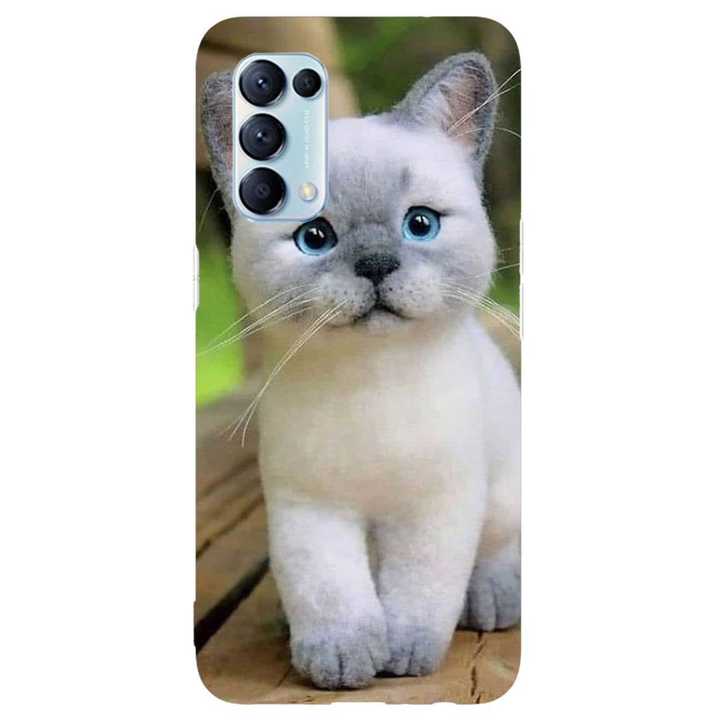 Husa compatibila cu Oppo Reno 5 4G model Smol cat, Silicon, TPU, Viceversa