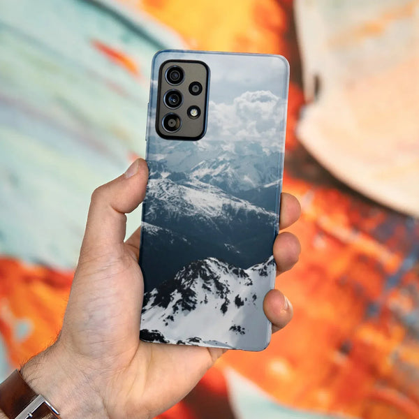 Husa compatibila cu Samsung Galaxy A53 5G model Snow Mountain, Silicon, TPU, Viceversa - Viceversa