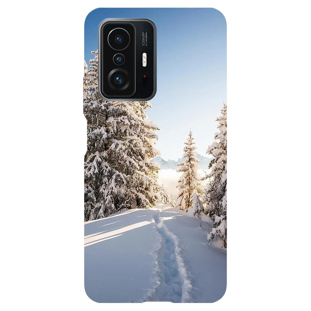 Husa compatibila cu Xiaomi Redmi 9A model Snow Path Switzerland, Silicon, TPU, Viceversa - Viceversa