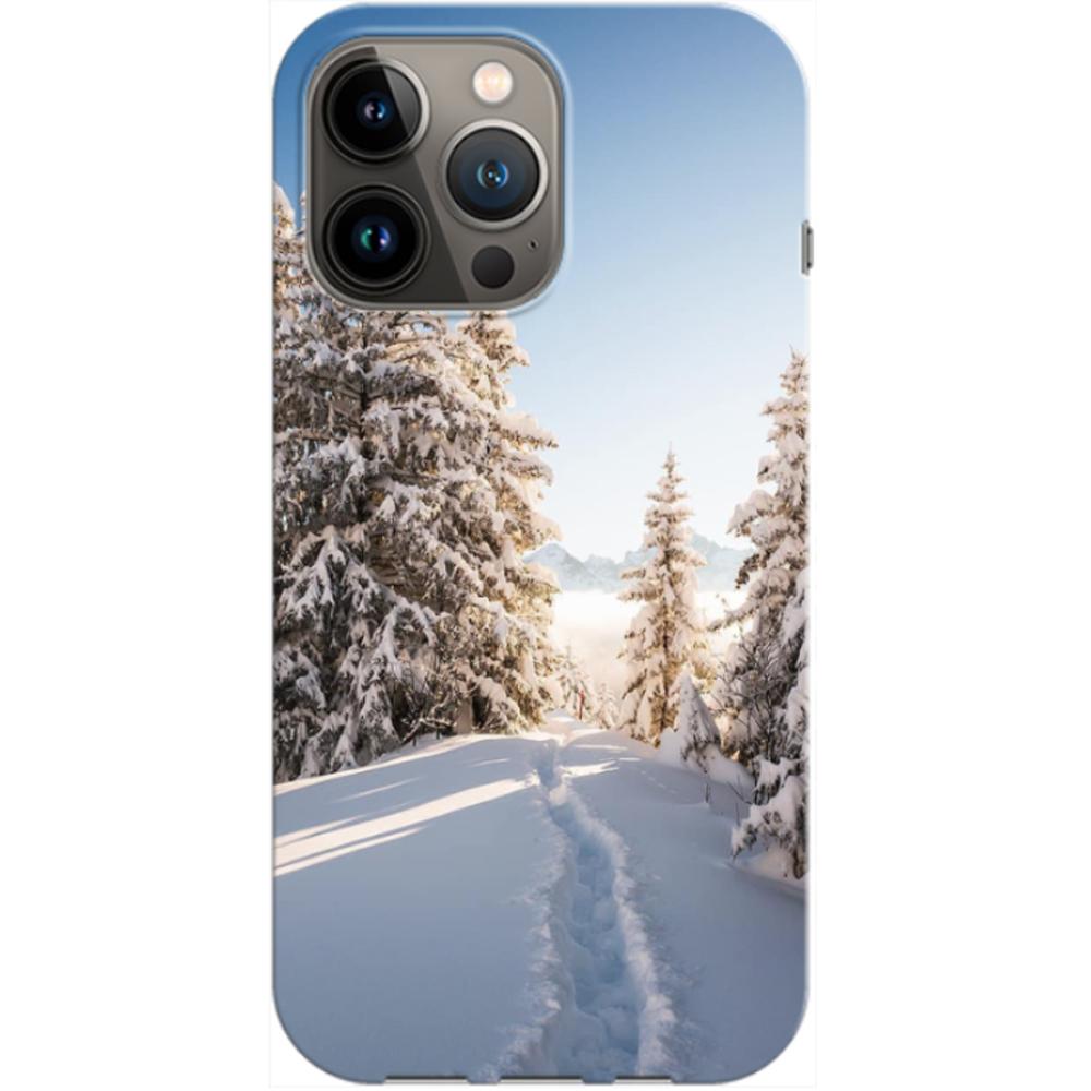 Husa Apple iPhone 13 Pro Max model Snow Path Switzerland, Silicon, TPU, Viceversa