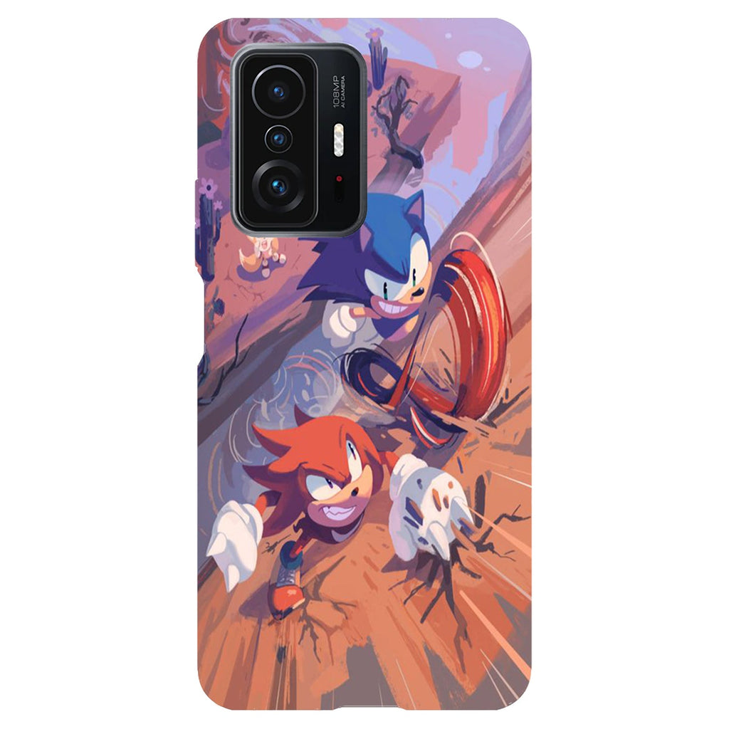 Husa compatibila cu Xiaomi Mi 11 Lite model Sonic Mania, Silicon, TPU, Viceversa