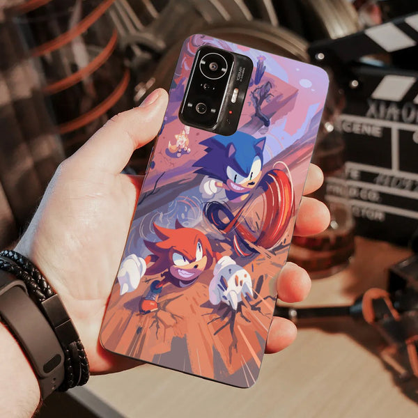 Husa compatibila cu Xiaomi Mi 11 Lite model Sonic Mania, Silicon, TPU, Viceversa