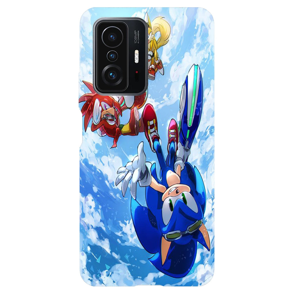 Husa compatibila cu Xiaomi Mi 11 Lite model Sonic the Hedgehog, Silicon, TPU, Viceversa