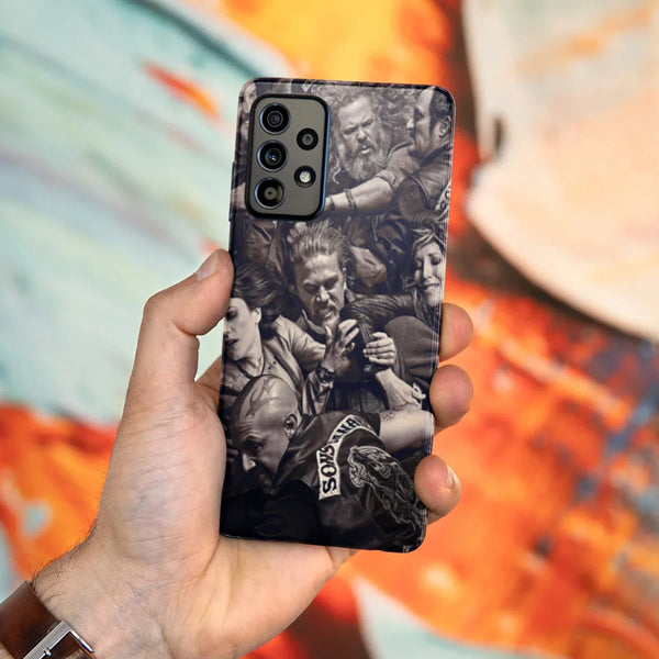 Husa compatibila cu Samsung Galaxy A53 5G model Sons of Anarchy, Silicon, TPU, Viceversa - Viceversa