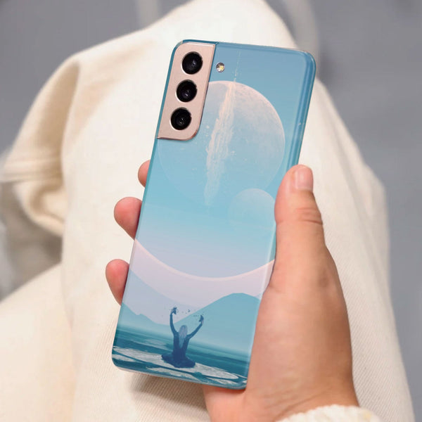 Husa Samsung Galaxy S21 FE model Space Connection, Silicon, TPU, Viceversa