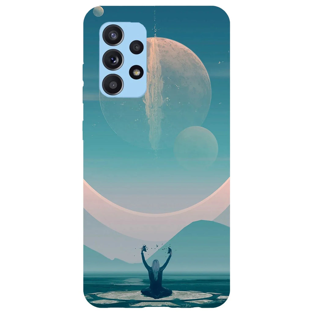 Husa Samsung Galaxy Galaxy A72 5G model Space Connection, Silicon, TPU, Viceversa - Viceversa