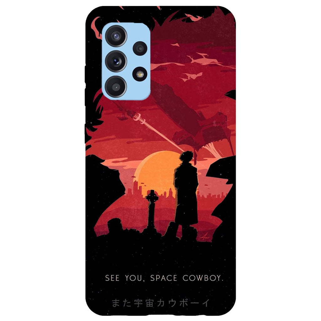 Husa compatibila cu Samsung Galaxy A73 5G model Space Cowboy, Silicon, TPU, Viceversa