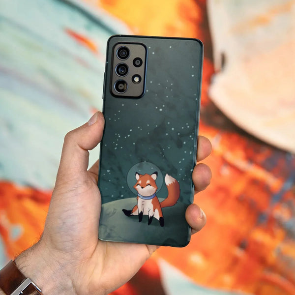 Husa Samsung Galaxy A32 5G model Space Fox, Silicon, TPU, Viceversa - Viceversa