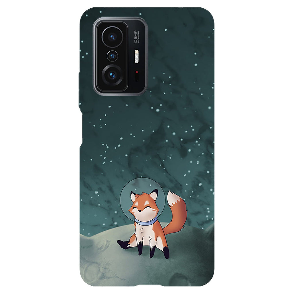 Husa compatibila cu Xiaomi Mi 11 Lite model Space Fox, Silicon, TPU, Viceversa