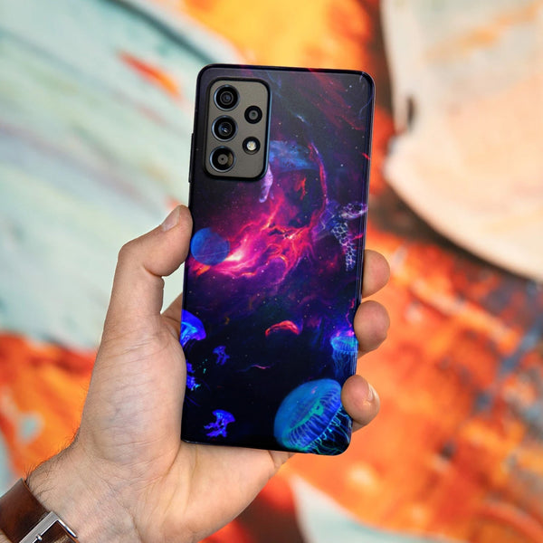 Husa compatibila cu Samsung Galaxy A73 5G model Space Life, Silicon, TPU, Viceversa