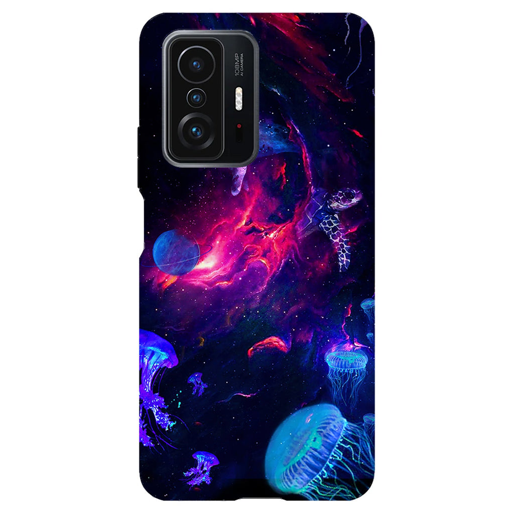 Husa compatibila cu Xiaomi Mi 11 Lite model Space Life, Silicon, TPU, Viceversa