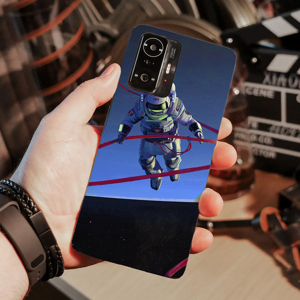 Husa compatibila cu Xiaomi Mi 11 Lite model Space Pursuit, Silicon, TPU, Viceversa