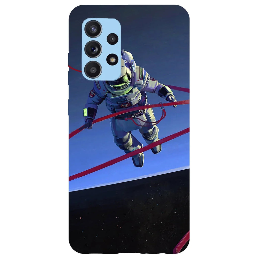 Husa compatibila cu Samsung Galaxy A22 5G model Space Pursuit, Silicon, TPU, Viceversa - Viceversa