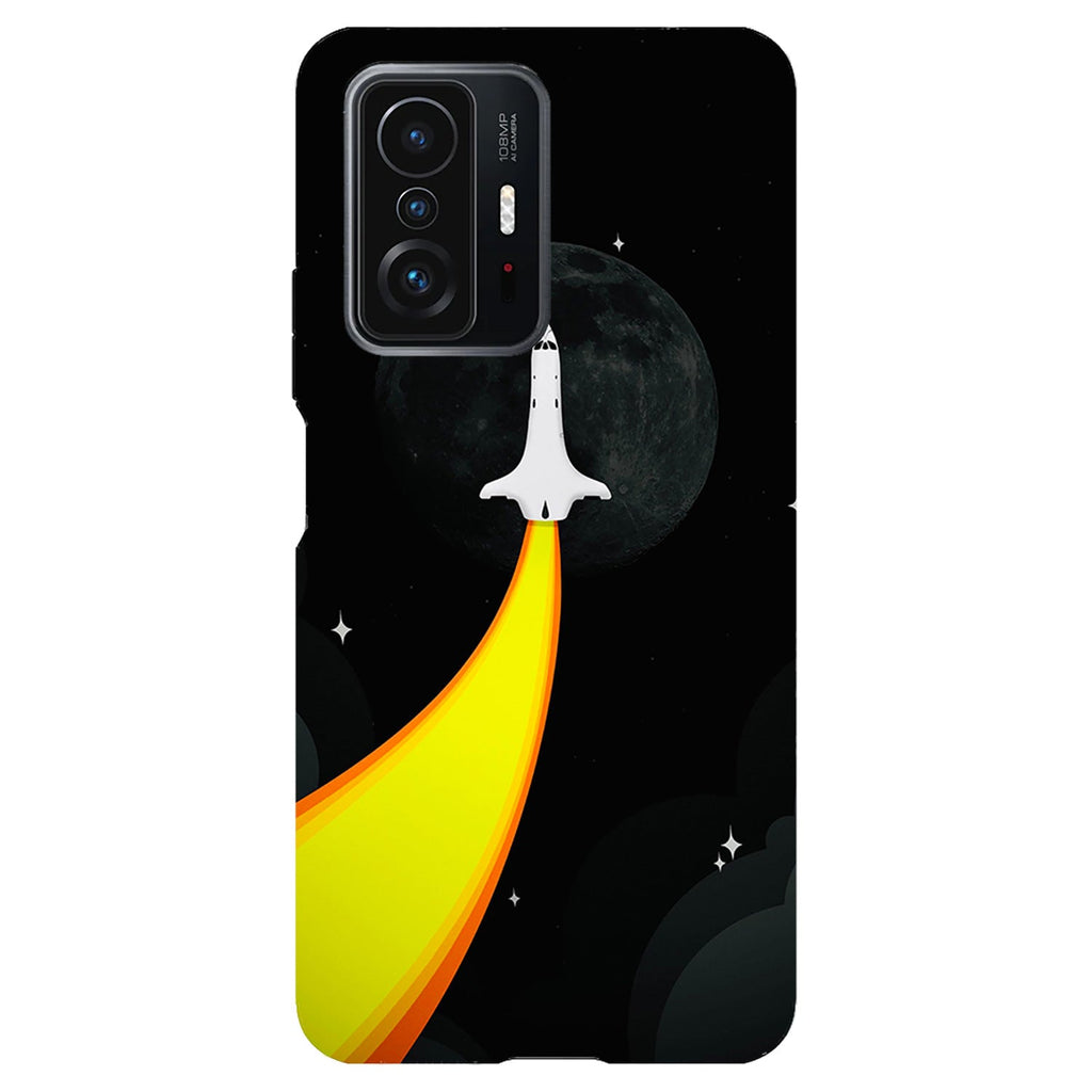Husa compatibila cu Xiaomi Mi 11 Lite model Space Shuttle, Silicon, TPU, Viceversa