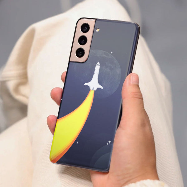 Husa Samsung Galaxy S21 FE model Space Shuttle, Silicon, TPU, Viceversa