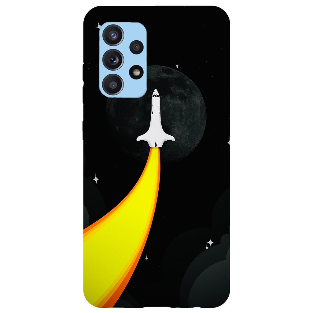 Husa compatibila cu Samsung Galaxy A73 5G model Space Shuttle, Silicon, TPU, Viceversa