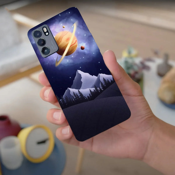 Husa compatibila cu Oppo Find X3 model Space View, Silicon, TPU, Viceversa - Viceversa
