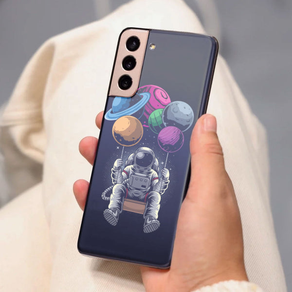 Husa compatibila cu Samsung Galaxy S21 FE model Space travel, Silicon, TPU, Viceversa