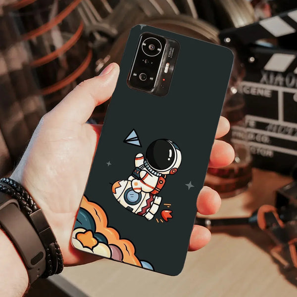 Husa compatibila cu Xiaomi Mi 11T Pro model Space travel, Silicon, TPU, Viceversa - Viceversa
