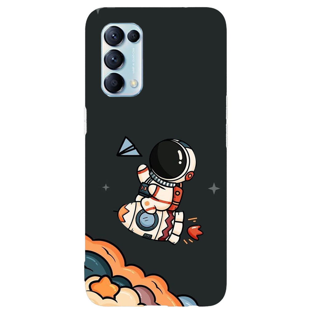 Husa compatibila cu Oppo Reno 5 4G model Space travel, Silicon, TPU, Viceversa