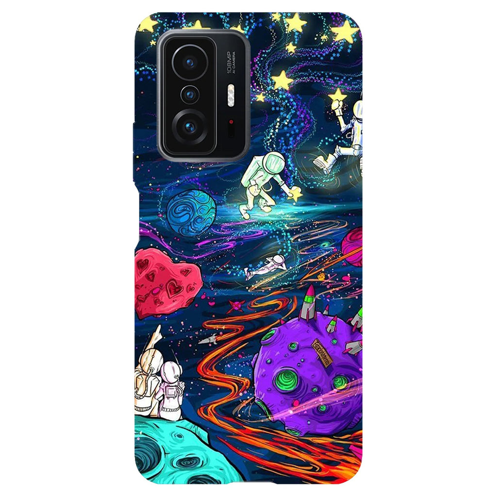 Husa compatibila cu Xiaomi Mi 10T model Space trip, Silicon, TPU, Viceversa