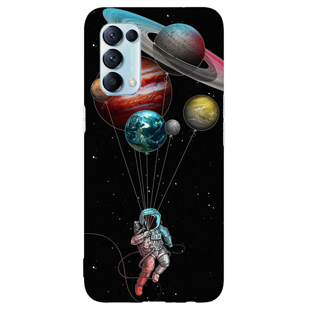 Husa compatibila cu Oppo Reno 5 5G model Space walk, Silicon, TPU, Viceversa - Viceversa