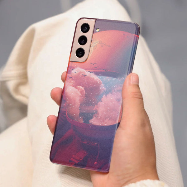 Husa compatibila cu Samsung Galaxy S21 FE model Spaceboy, Silicon, TPU, Viceversa