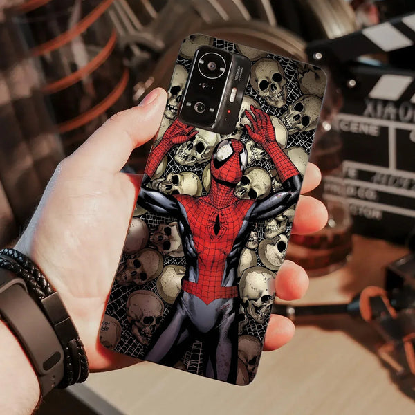 Husa compatibila cu Poco M3 Pro model Spiderman, Silicon, TPU, Viceversa - Viceversa